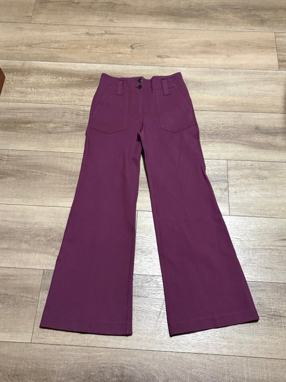 Anthropologie Maeve Naomi Wide Leg Pants Size 2 - Picture 4 of 12